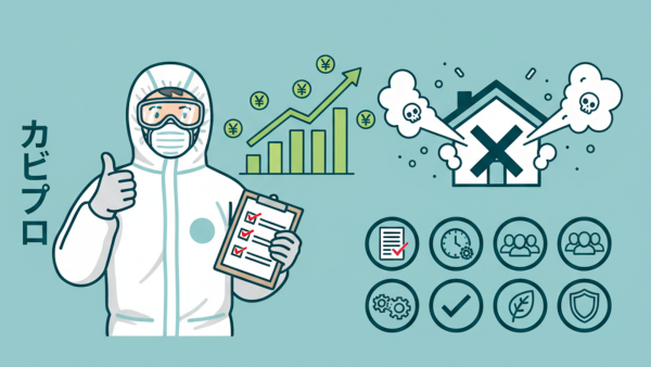 特殊清掃の料金相場と依頼で失敗しない5つのチェックリスト｜カビのプロが教える安心の業者選び